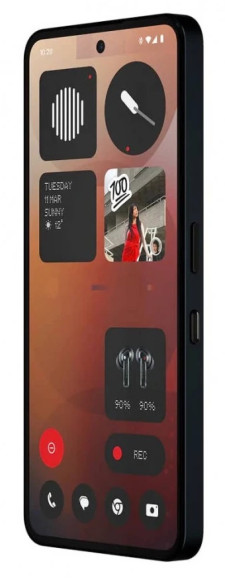 Смартфон Nothing Phone (3a) 12/256Gb Black