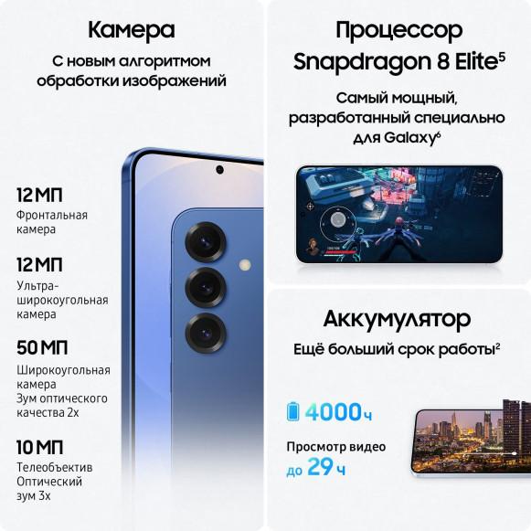Смартфон Samsung Galaxy S25 12/128Gb